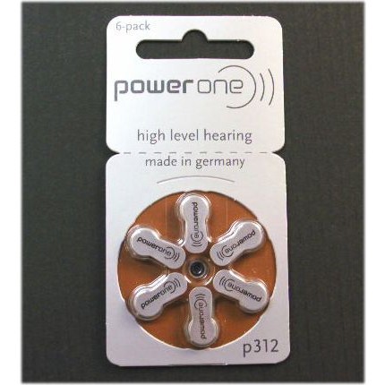 パワーワン製 補聴器電池  PR41(P312)  PR48(P13)   PR536(P10、PR70)  PR44(P675）