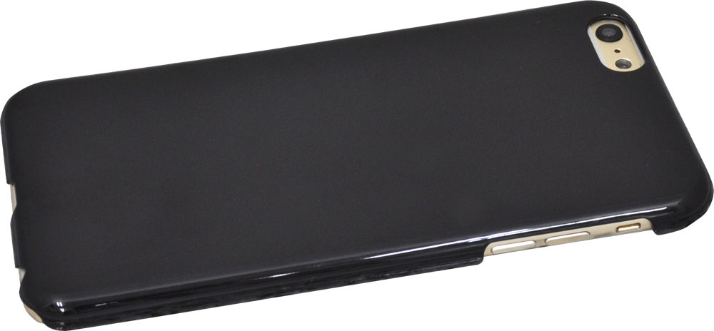 <スマホ用素材アイテム>iPhone6 Plus/6s Plus（アイフォン）専用ハードブラックケース