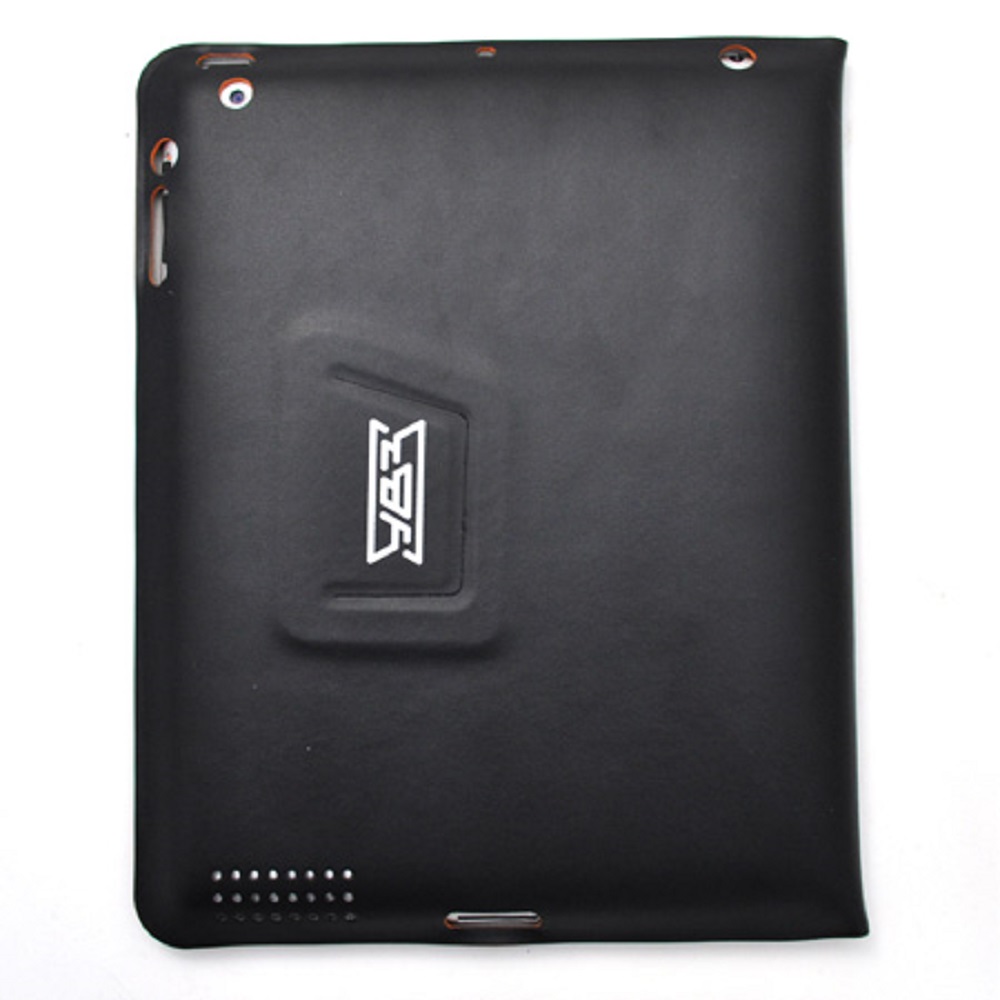 <タブレット用品>本革を使用!動画視聴に便利! 新しいiPad/iPad2用スリムスタンドケース